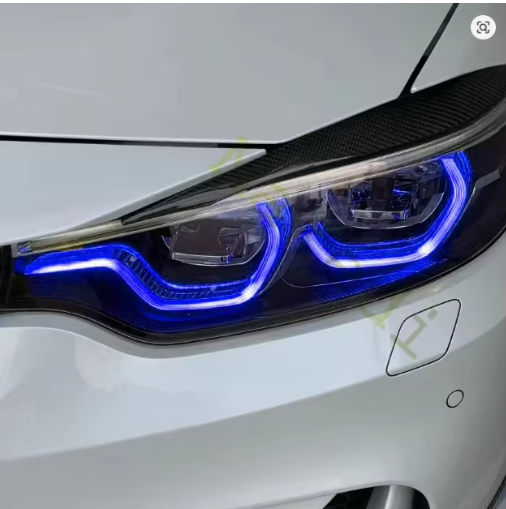 For 2018-2020 BMW M3 M4 F80 F32 F36 F33 F82 Adaptive Led Headlight CSL Blue Red Yellow Angel Eyes DRL 63117493229 63117493230